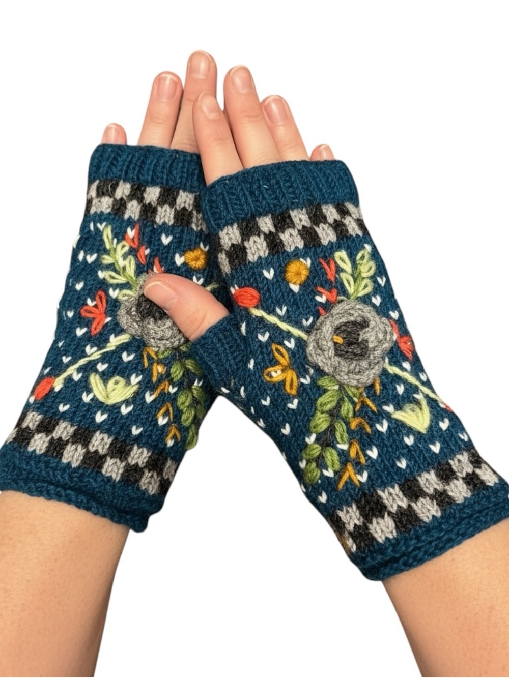 G603:  YAK & YETI NWT FINGERLESS GLOVES/MITTENS